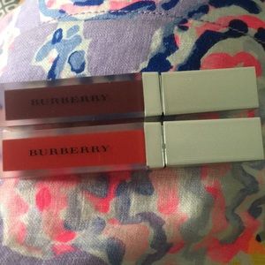 Burberry liquid lipstick - oxblood & regiment red